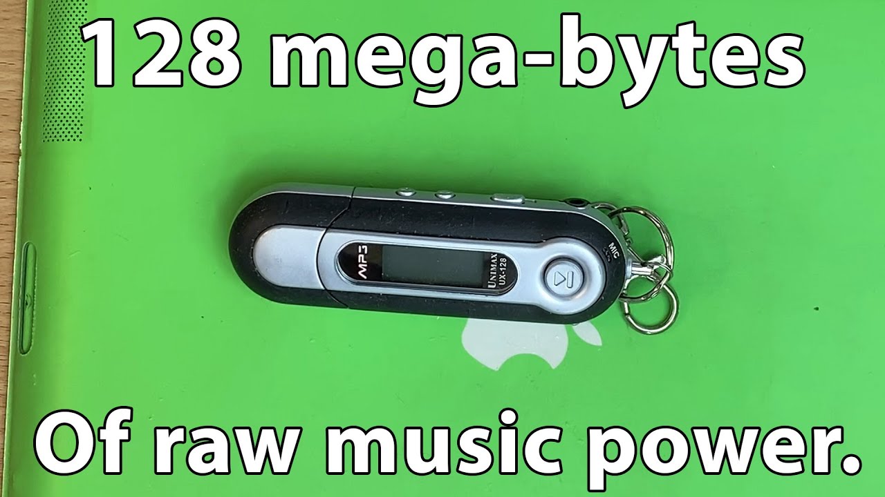 After Show: My first MP3 player.