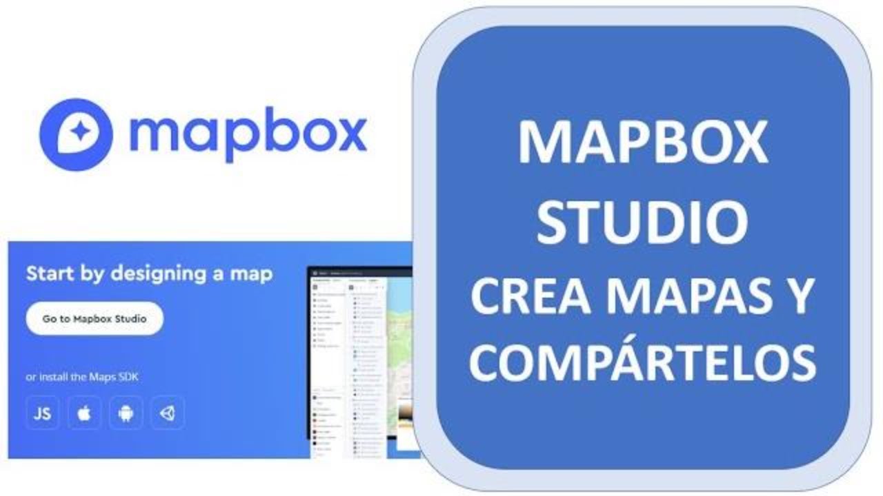 Mapas web a medida: MapBox Studio explicado completamente