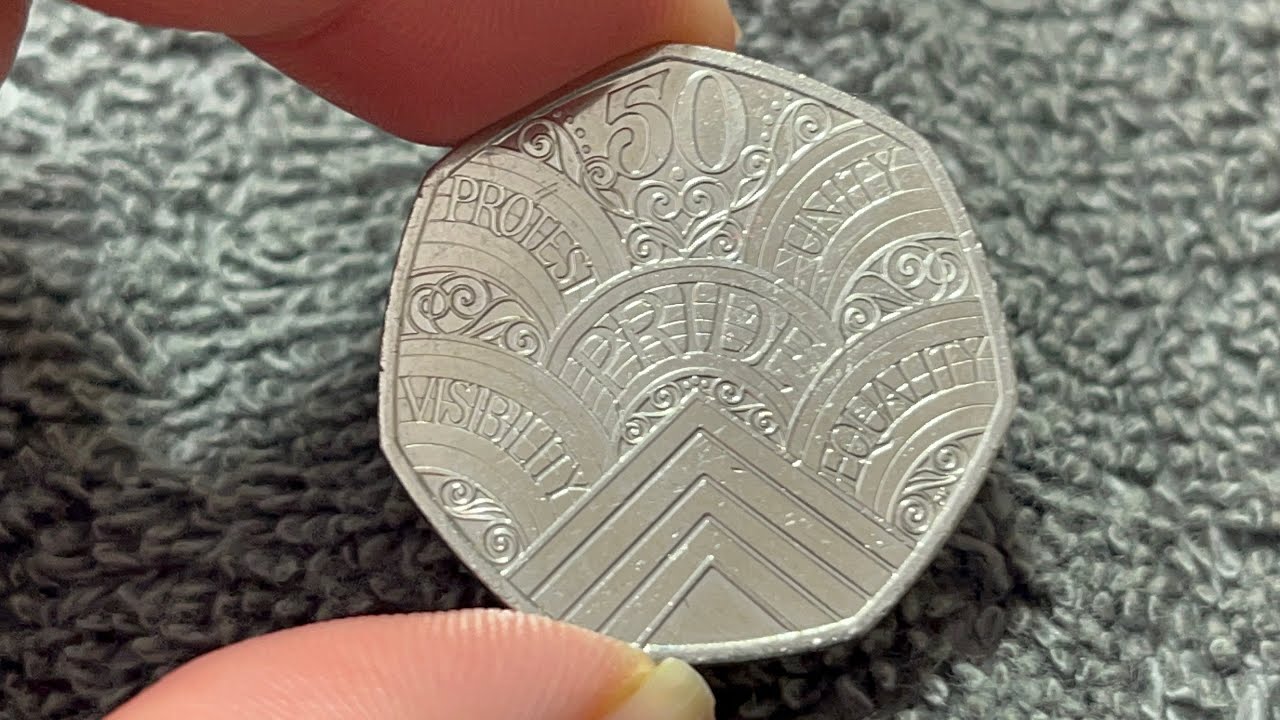 2022 United Kingdom 50p Coin (Pride UK) &bull;&nbsp;Values, Information, Mintage, History, and More