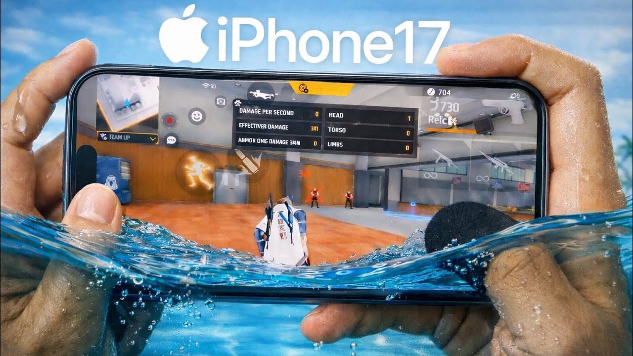 iPhone 17 Unboxing 🔥 + Free Fire Gameplay Test 🎮 | Smooth or Not? 