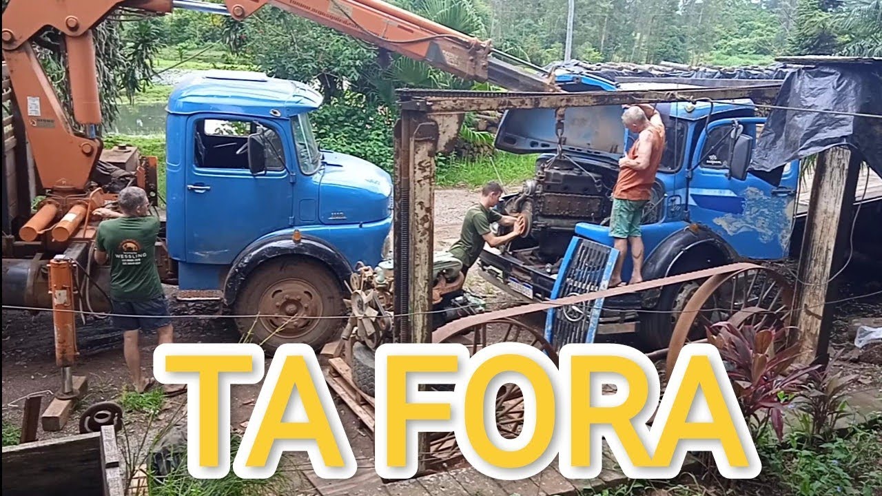Adaptação do motor 366 no 1113 Tirando o motor 11