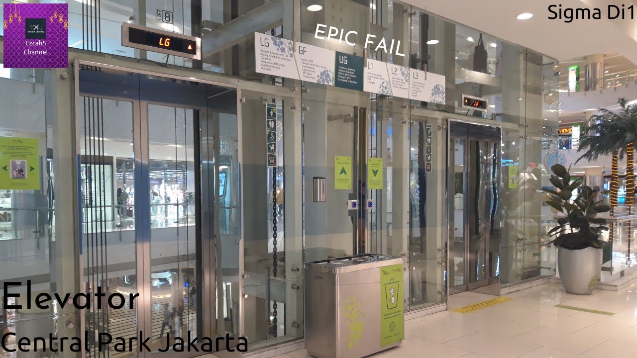 [EPIC FAIL] Sigma Di1 Elevator at Central Park Jakarta