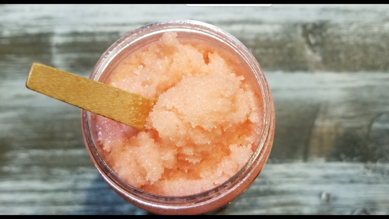 COMO HACER EXFOLIANTE EMULSIFICADO DE AZÚCAR!!!