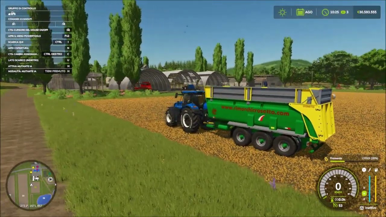 FS25 NEWS GAME PLAY TEST MAPPA E RIMORCHIO MAPPA SOSNOVKA