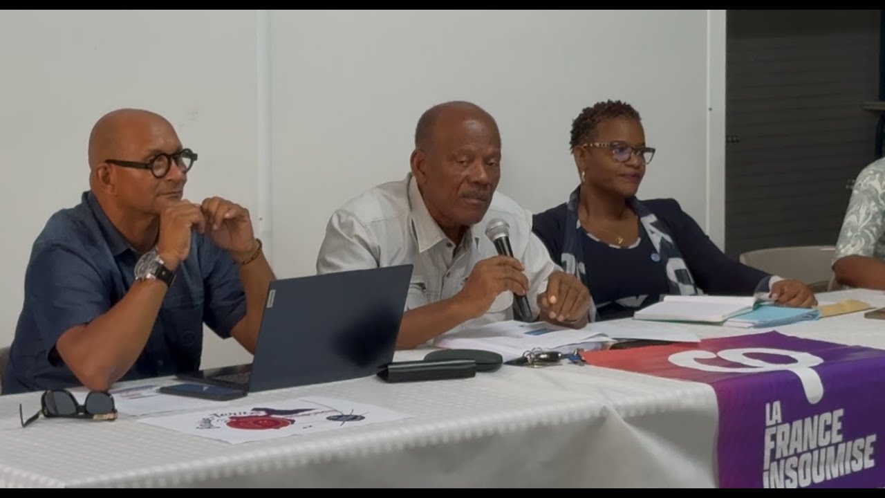 Réunion publique des Insoumis à Gourbeyre : entre bilans, doutes et perspectives électorales .