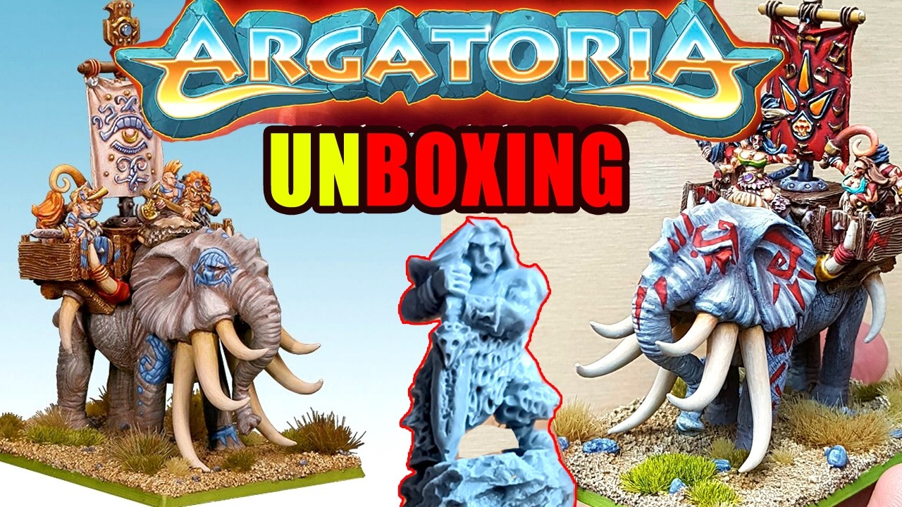 ARGATORIA: RISE OF THE WARLORDS | EPIC MINIATURE UNBOXING