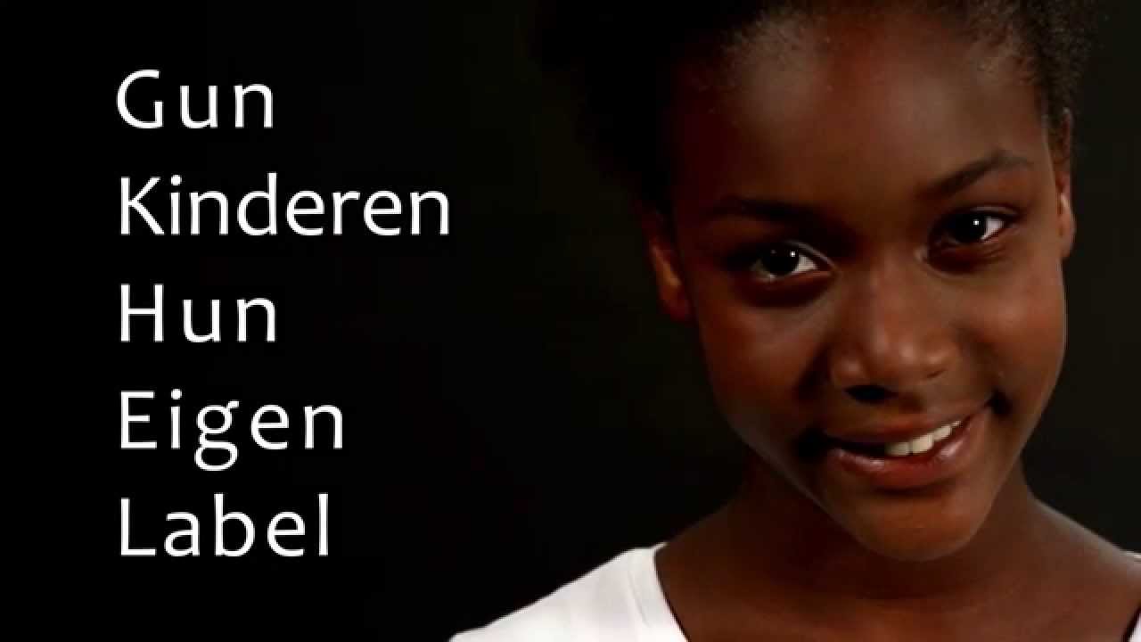 Gun kinderen hun eigen label