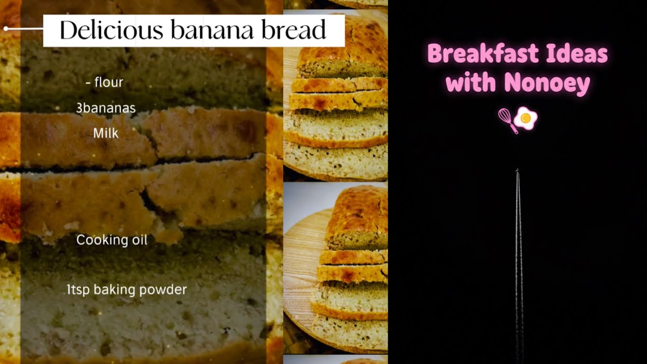 Simple Delicious 🍌 Banana bread step by step 