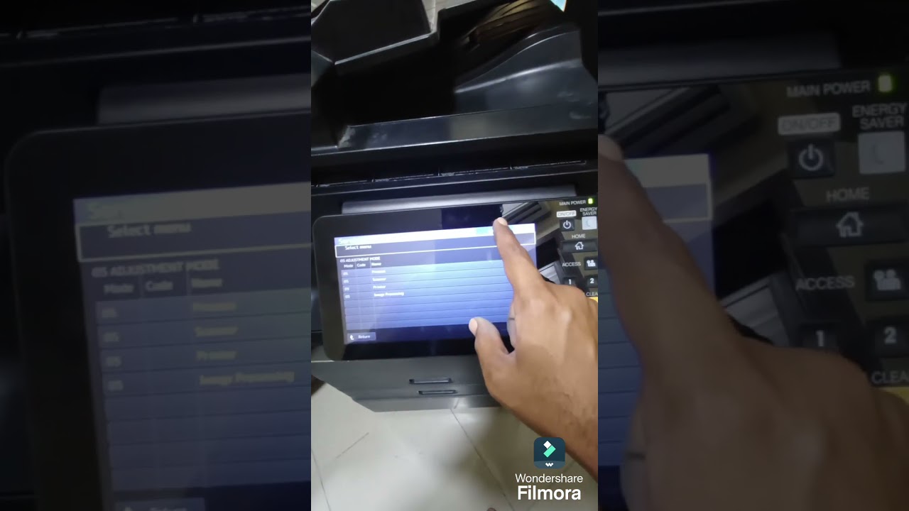 Toshiba MFP ESTUDIO models CA00 ERROR