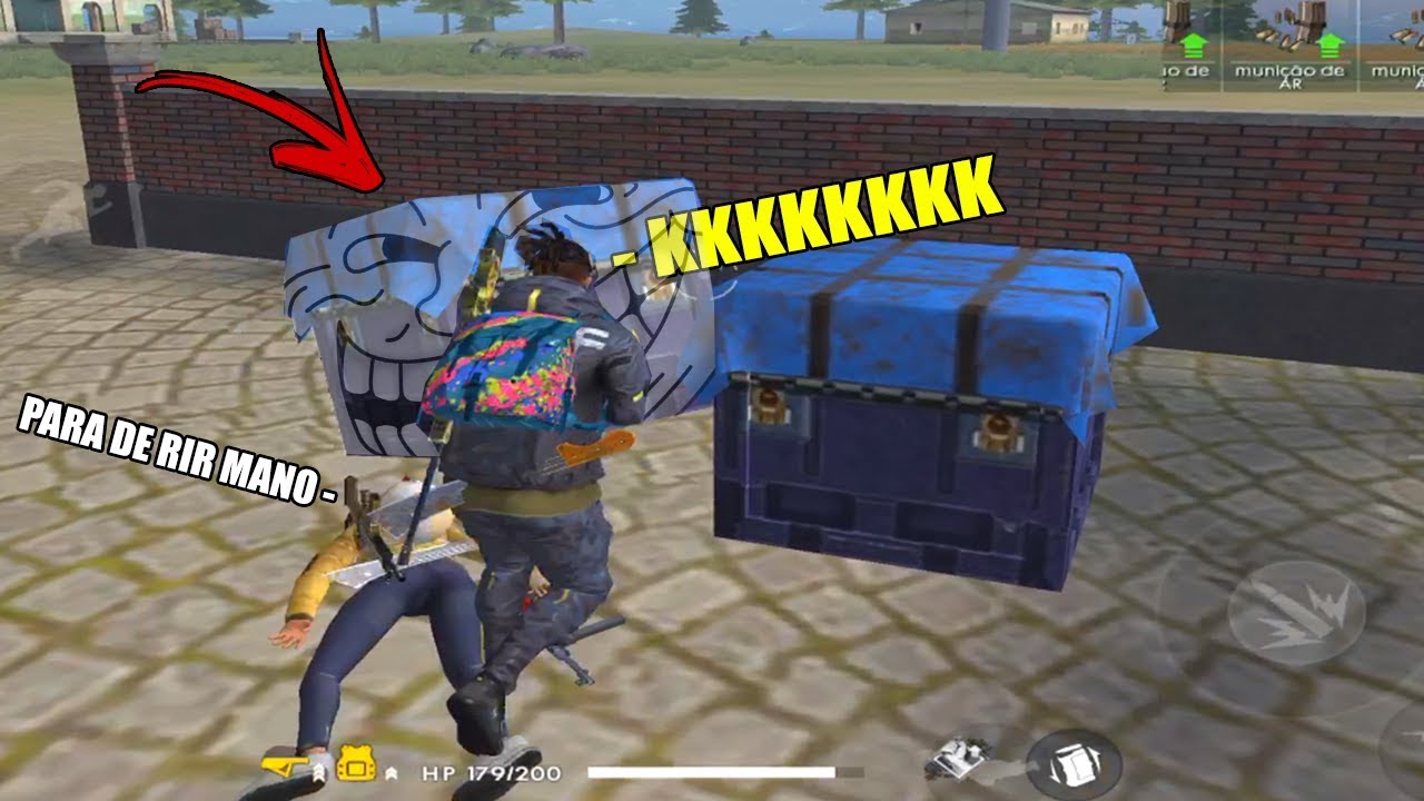 CHIN MORREU DA PIOR FORMA POSSÍVEL - FREE FIRE BATTLEGROUNDS