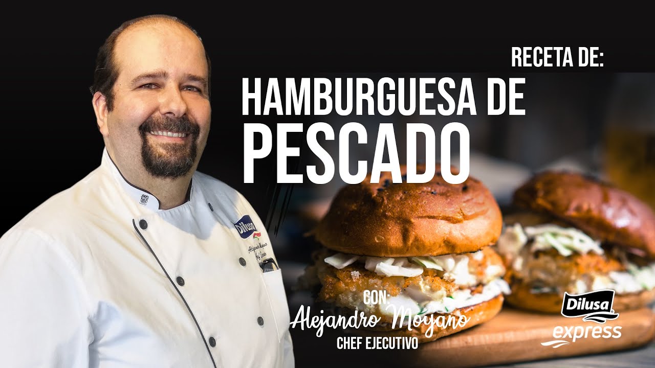 RECETA DE HAMBURGUESAS DE PESCADO