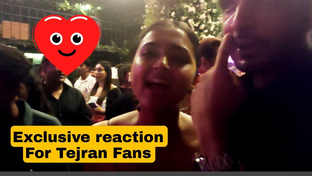 Exclusive Reaction For #tejran Fans | Tejaswi Prakash Night Party With Karan Kundra | #tejranfans