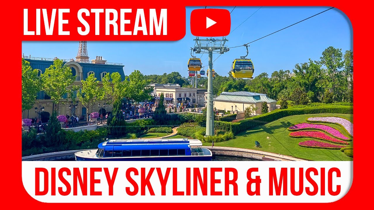 Disney World Skyliner POV Ride - Live Stream