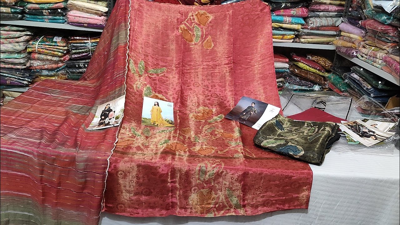 Ganga Brand के बिना अस्तर वाले सूट || साहिब ब्रांड के पार्टी वेयर कलेक्शन  || 7404615590 ||