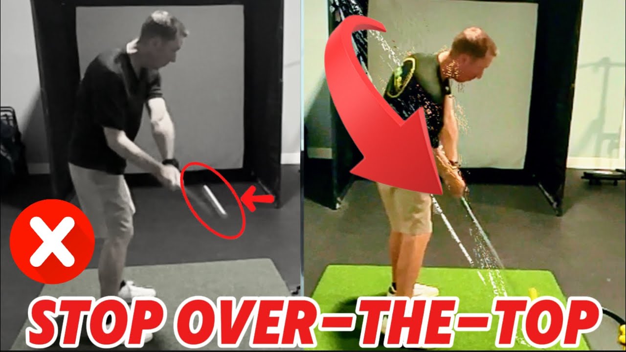Stop Swinging Over the Top | Feel the Inside Path for Power #golf #golfswing