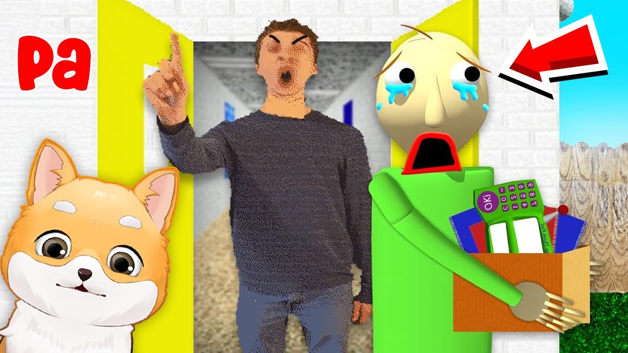 BALDI a Fost DAT AFARA! VACANTA PREA MULTA...