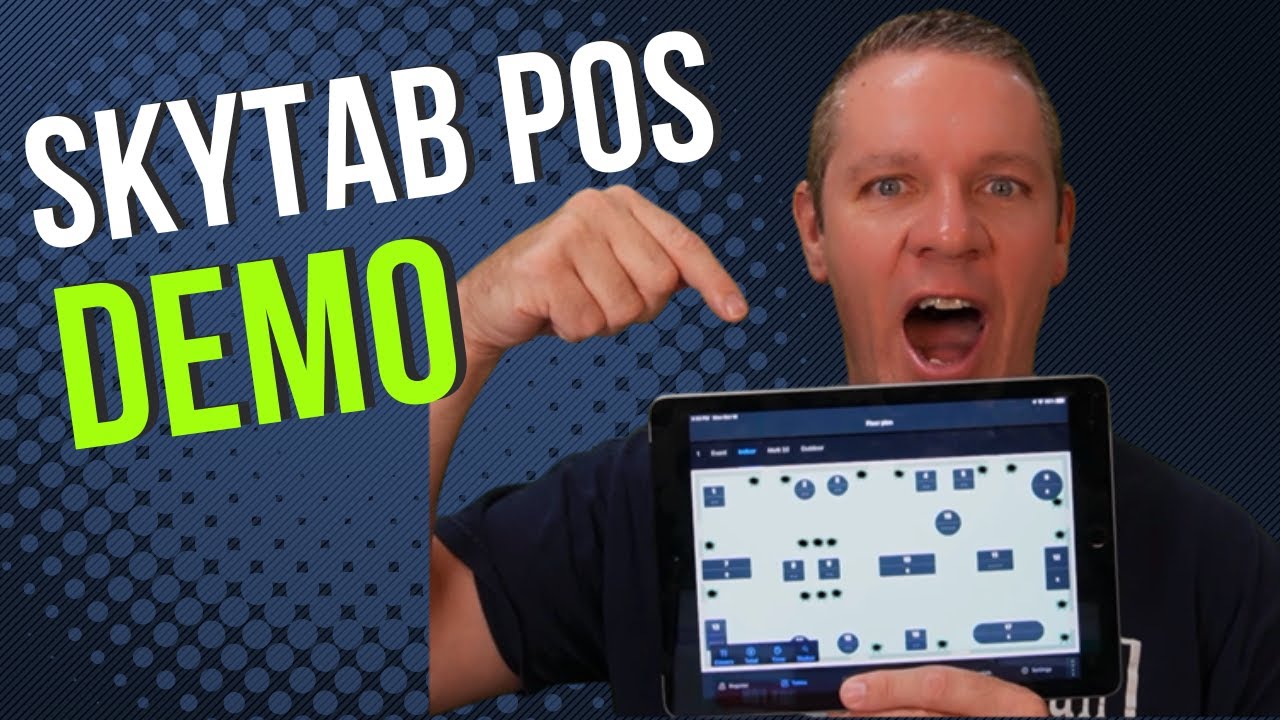 Подробная демонстрация и обзор SkyTab POS [FOH]