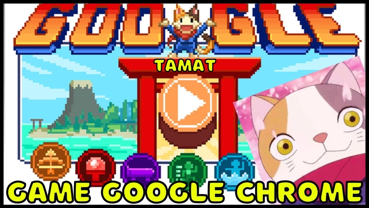 MENAMATKAN GAME GOOGLE CHROME - DOODLE CHAMPION ISLAND