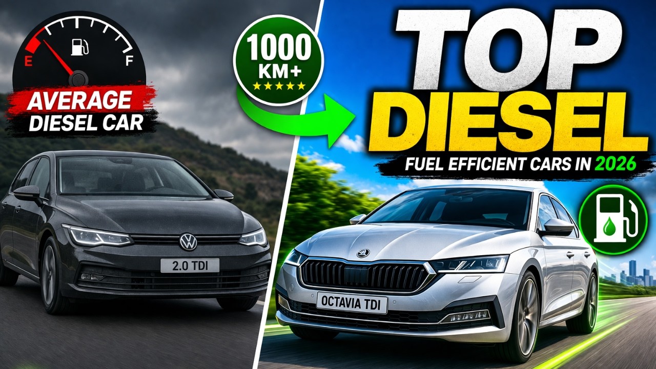 Most Fuel Efficient Diesel Cars 2026 Top 10 MPG Cars Explained