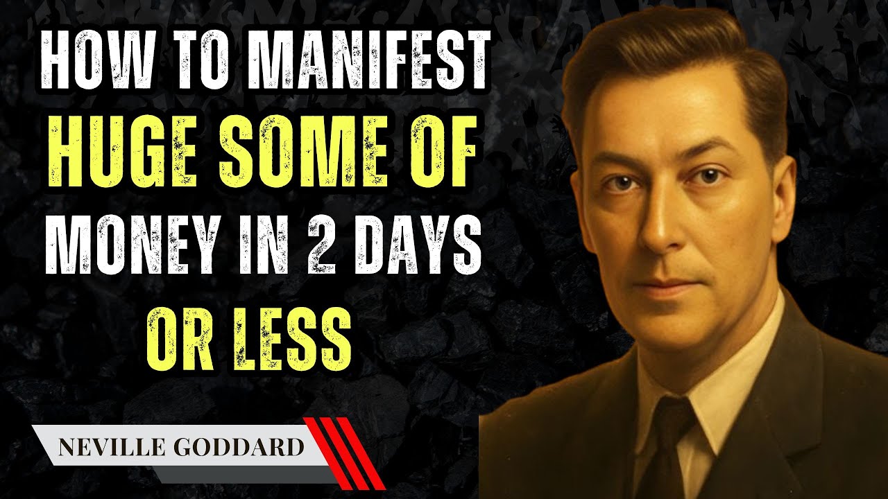 How to Manifest Huge Sums of Money in 2 Days or Less | Neville Goddard