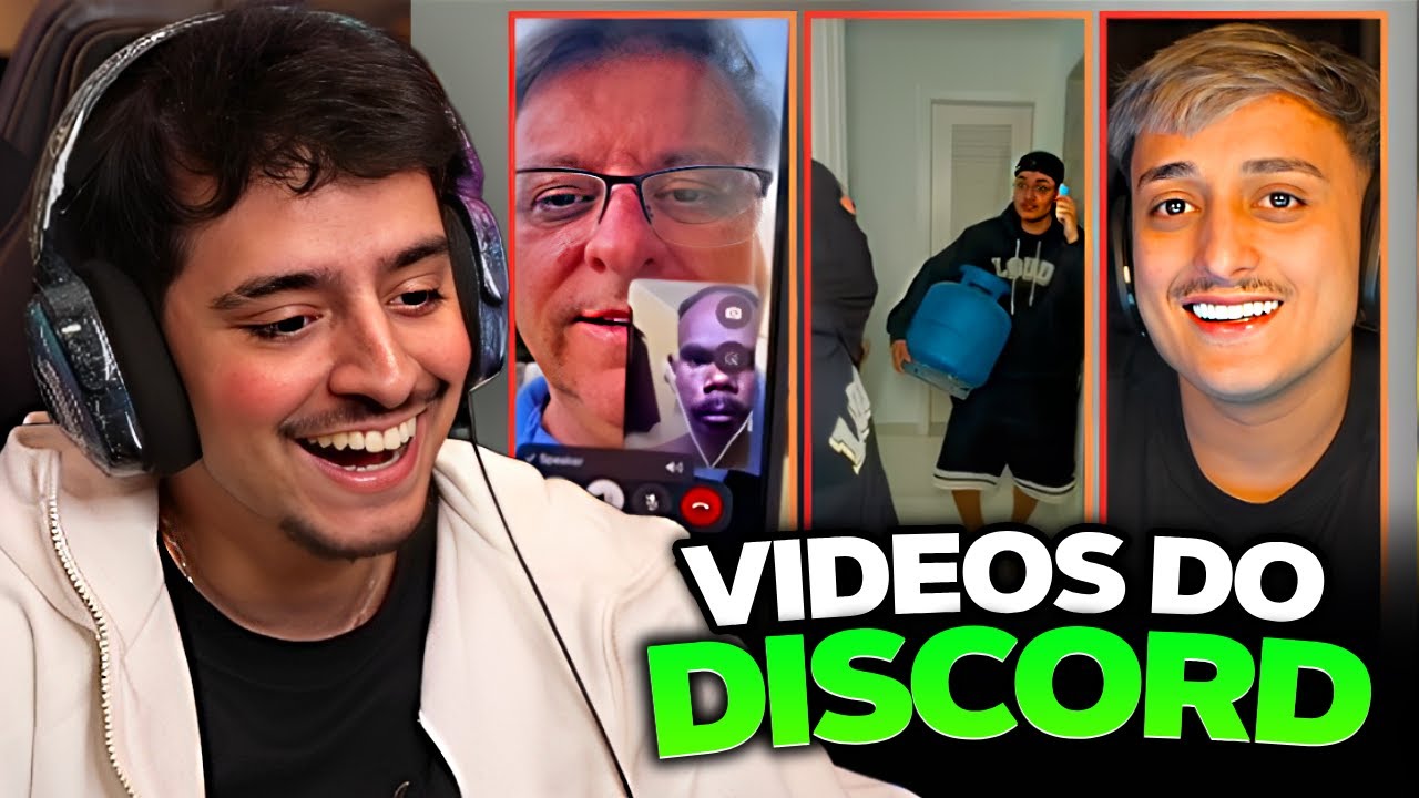 CORINGA REAGINDO AOS VIDEOS DO DISCORD