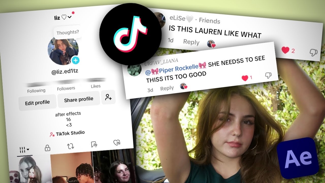 работаю под прикрытием в качестве редактора аккаунта PIPER ROCKELLE TikTok в течение ОДНОЙ НЕДЕЛИ!