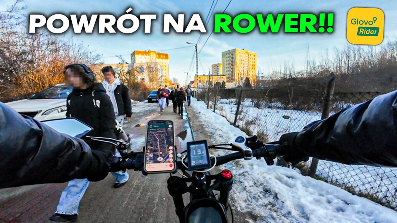 W KOŃCU WIOSNA ! POWRÓT DO PRACY NA ROWERZE