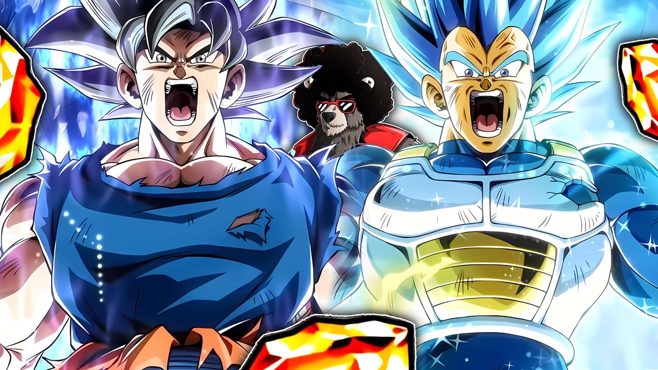 I BROKE THE GAME! UI Goku & SSBE Vegeta PULLED WITH INSANE LUCK!|DBZ Dokkan Battle