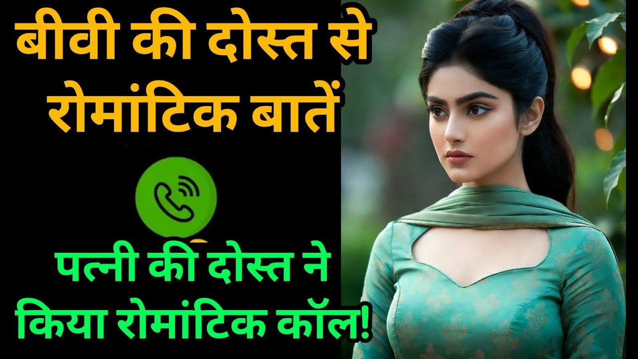 Romantic Call Recording with Wife's Friend 😍 | Loving and Funny Phone Call | Hindi Call Recording