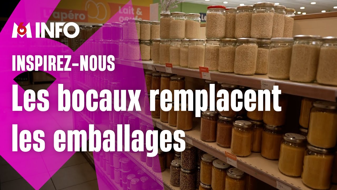 Des bocaux pour remplacer les emballages
