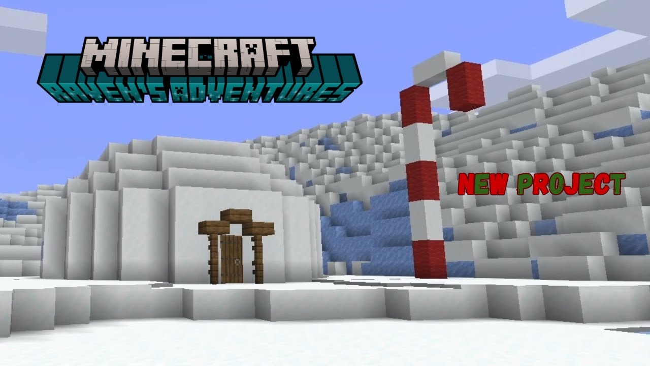 Christmas Town | Ep. 27 - Raven's Adventures | Minecraft