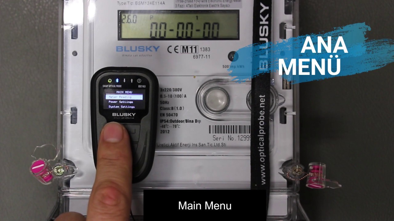 BSC1163 Bluetooth Optical Probe