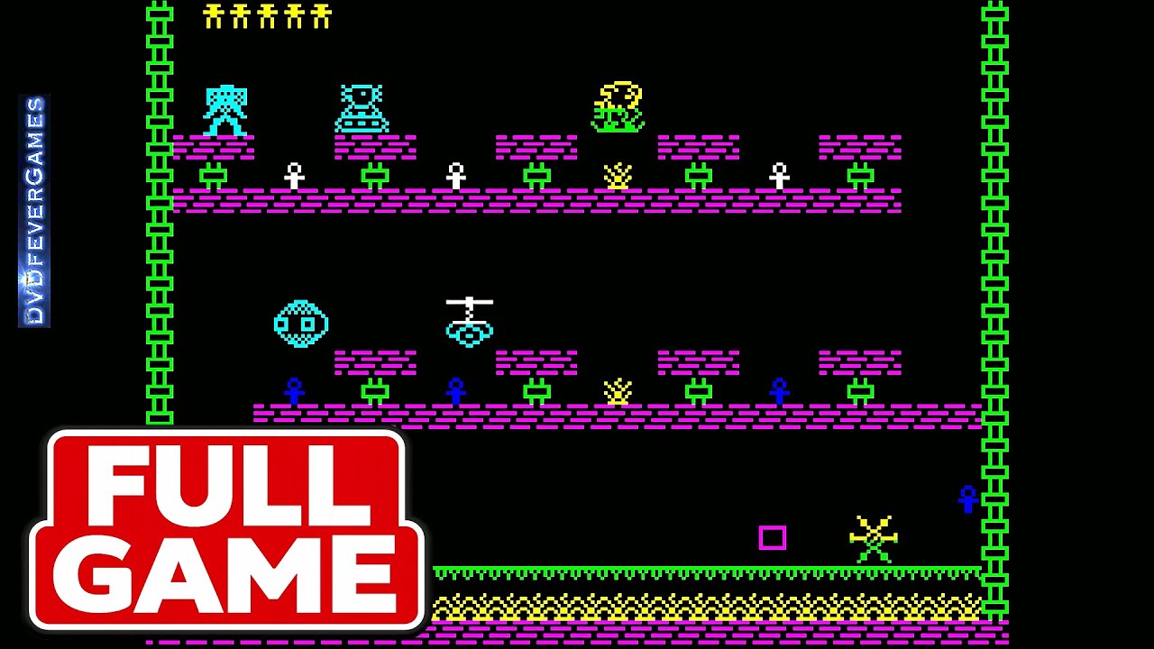 WHAT YOU GONNA DO? COMPLETE WALKTHROUGH - 48k ZX Spectrum 2026 game! - DVDfeverGames