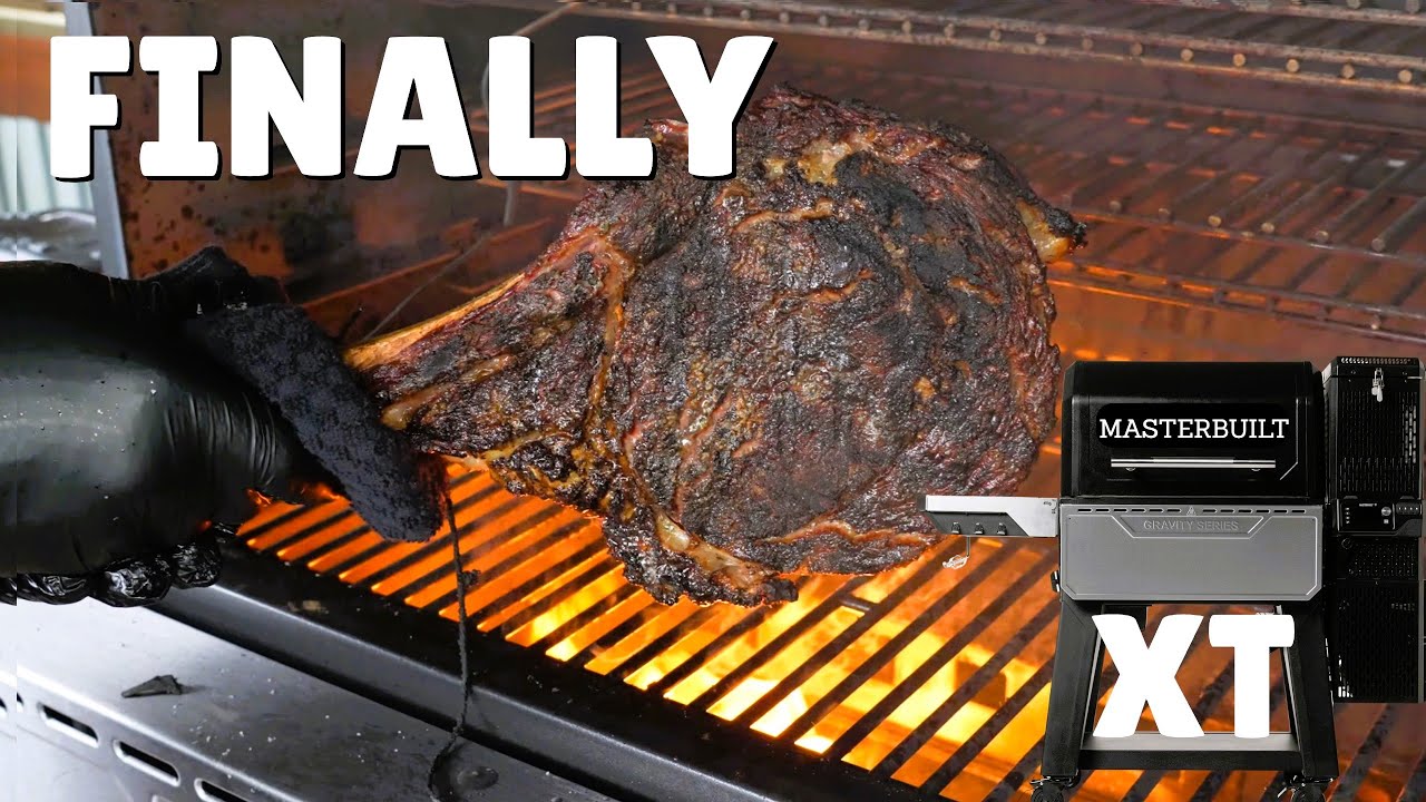 Masterbuilt Gravity XT | Is Now A Searing Machine |  Dusted Tomahawk | FINALLY!