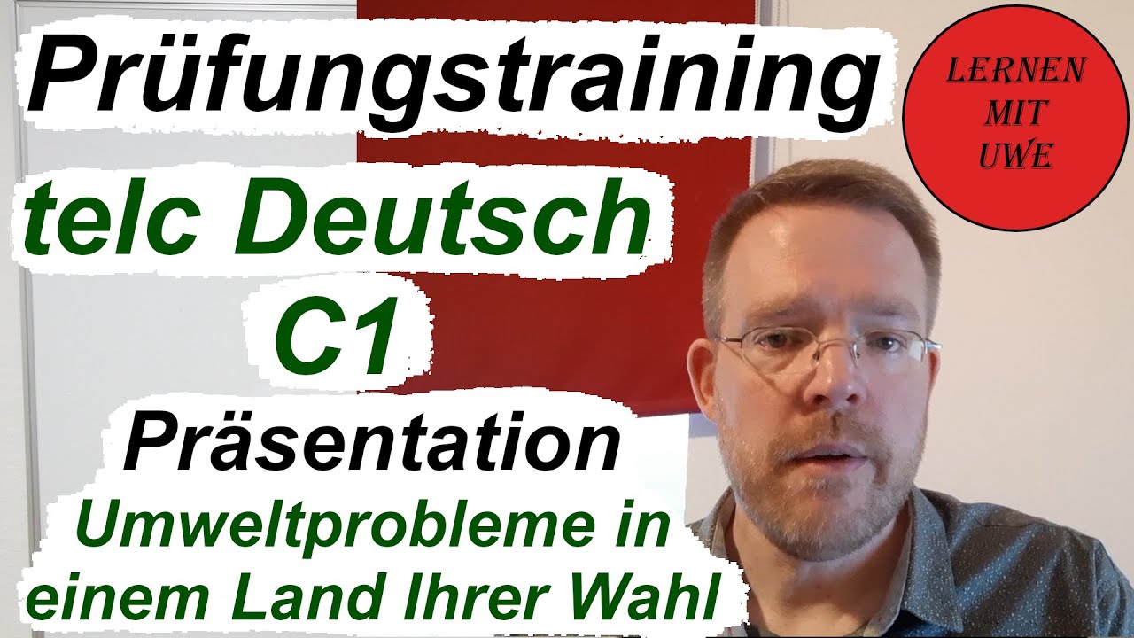 telc Deutsch C1 &ndash; Pr&uuml;fung / 23 / Sprechen 07 &ndash; Beispiel f&uuml;r eine Pr&auml;sentation und Zusammenfassung