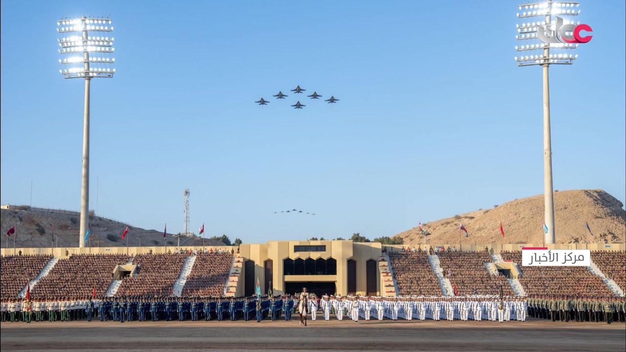 العرض العسكري بمناسبة اليوم الوطني تحت الرعاية السامية لجلالة السلطان المعظم القائد الأعلى.