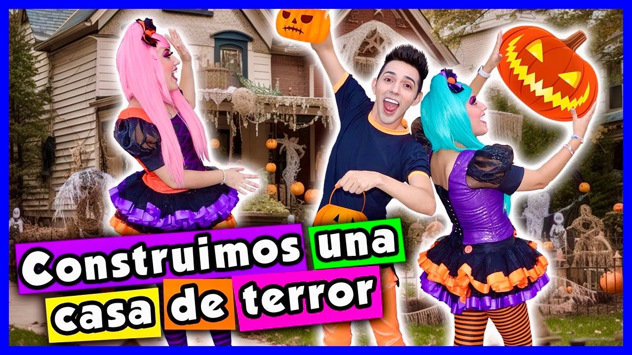 LA CASA DE TERROR / SHOW PIEDRA PAPEL O TIJERA / CONVERTIMOS NUESTRA CASA EN UNA MANSIÓN EMBRUJADA