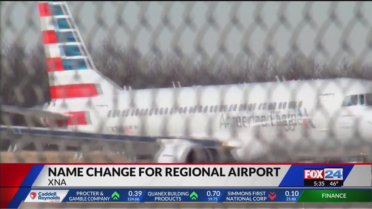 XNA name change: Northwest Arkansas National Airport