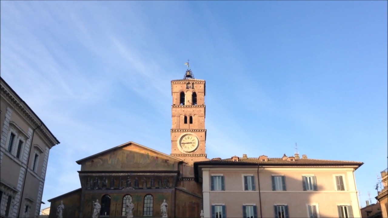 Le campane della Basilica di Santa Maria in Trastevere a Roma