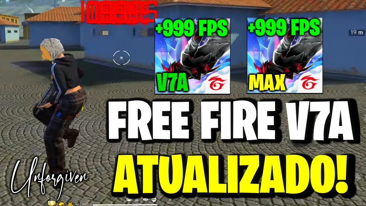 FREE FIRE V7A ATUALIZADO LITE E OTIMIZADO 64 BITS FREE FIRE MAX NO ANDROID E PC, LINK DIRETO