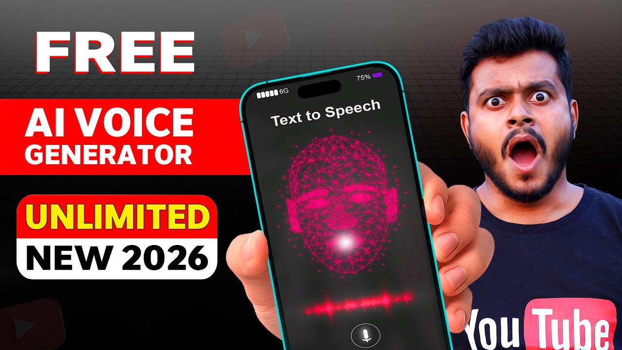 🤩 Best Free AI Voice Generator 2026 | Free AI Voice Generator Text to Speech Unlimited