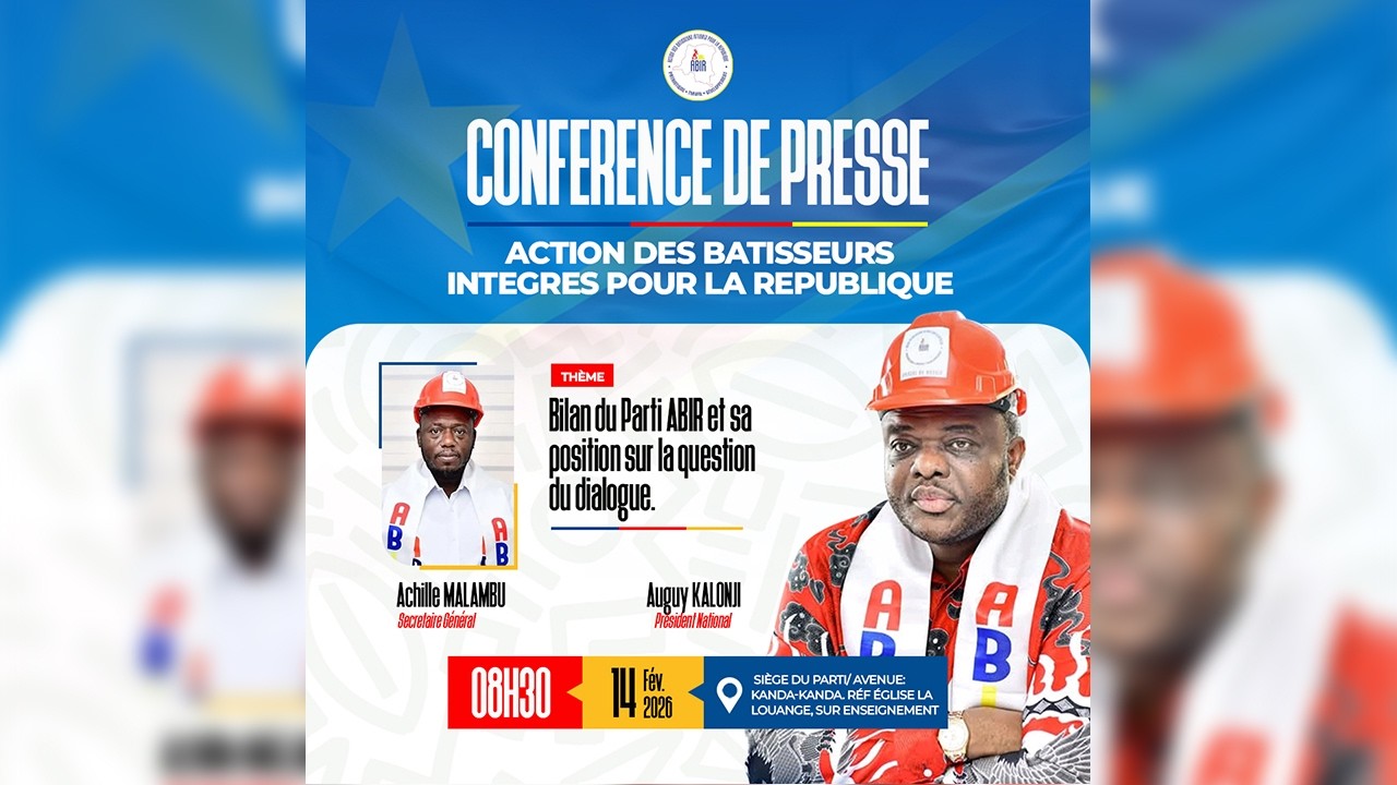 CONFÉRENCE DE PRESSE: BILAN DU PARTI ABIR ET SA POSITION SUR LA QUESTION DU DIALOGUE