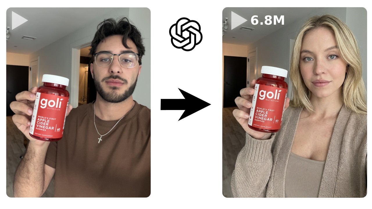 how to make unlimited AI video ads that hold your product (they print)