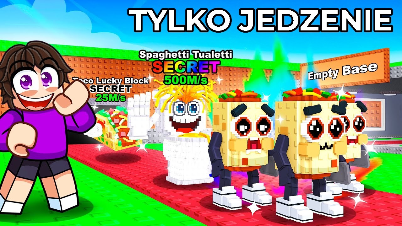 Od 0$ do 1$ TRILLION tylko z JEDZENIOWYMI BRAINROTAMI! 🍔🤯
