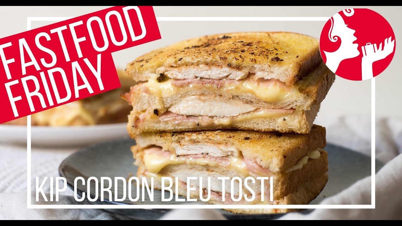 FASTFOOD FRIDAY: Kip Cordon Bleu tosti | OhMyFoodness