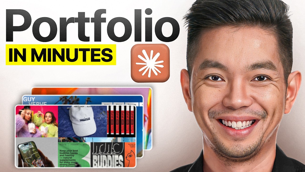 How to Make a Portfolio Website with Claude Code (Award Winning)