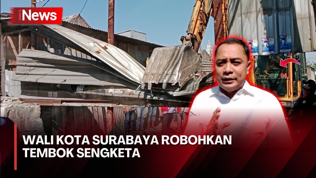 Pemkot Surabaya Bongkar Tembok Sengketa Setelah 6 Tahun Menghalangi Jalan