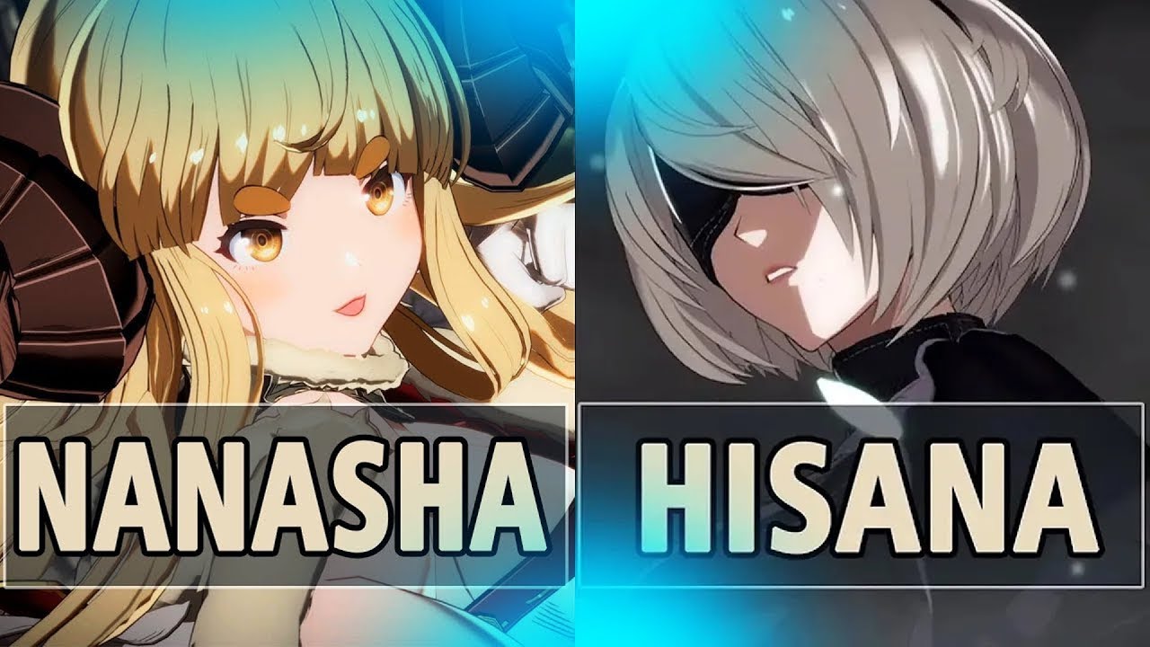 GBVSR:🔥Nanasha (Anila) Vs Hisana (2B)🔥| High Level Gameplay.
