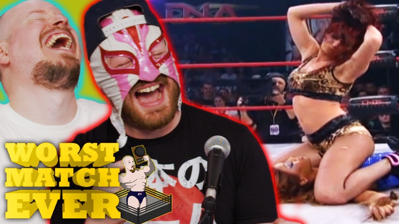 Дженна против Шармелл (TNA Victory Road 2009) | Худший матч в истории?!