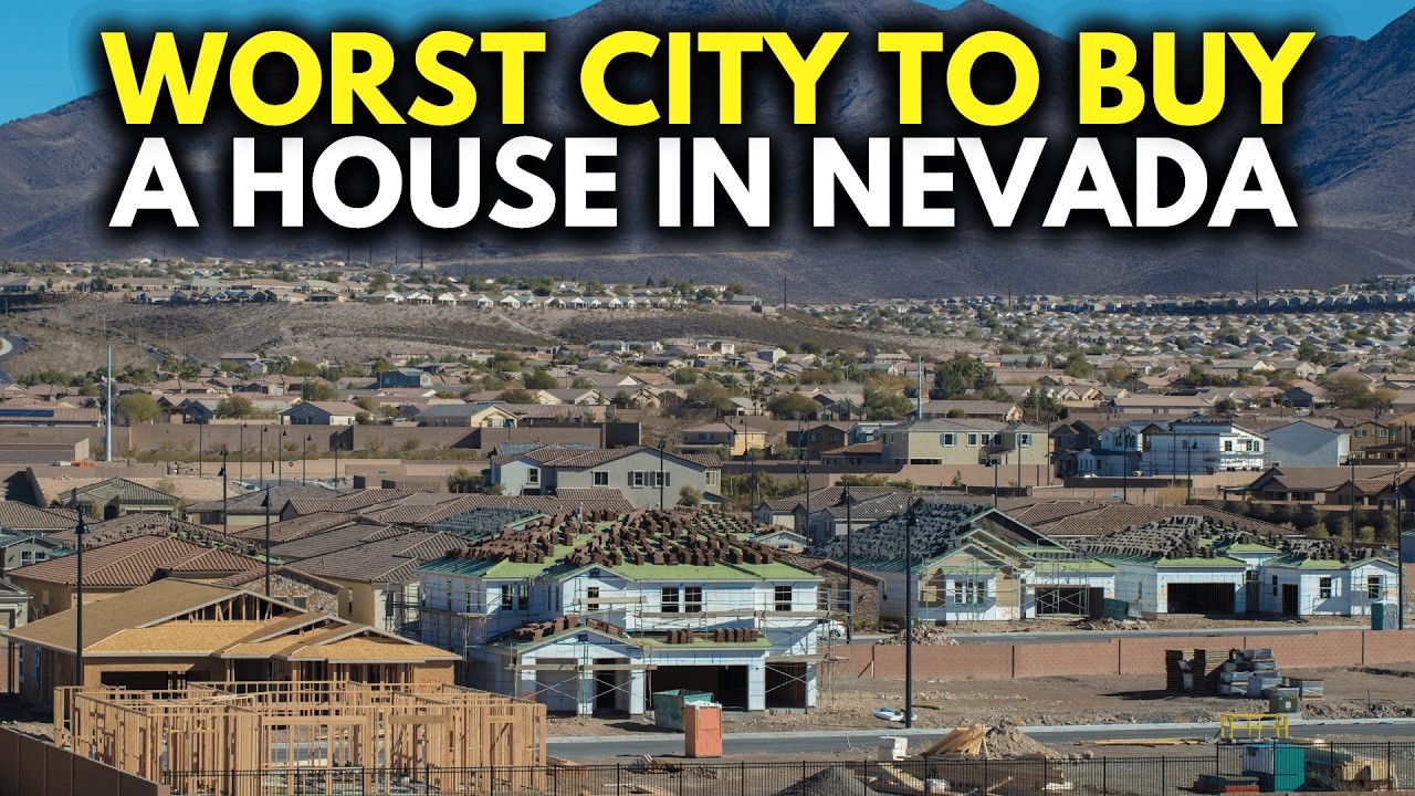 Top 10 Worst Cities to Buy a Home in Nevada in 2025